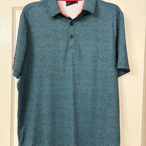 Sunday Swagger Men's Blue Patterned Shirt